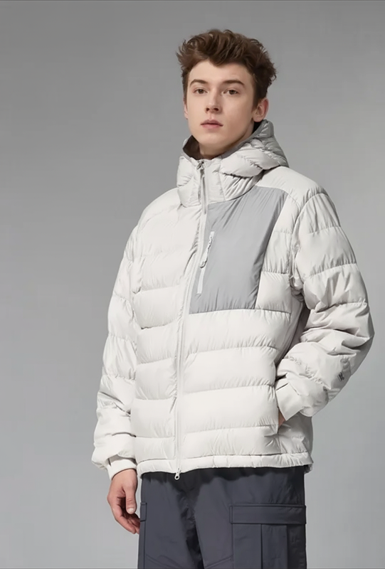 Puffer Ecosystem Packable Down Hooded Jacket