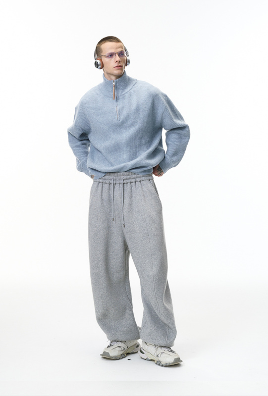 Comfort Core Wool Blend Half-Zip Sweater