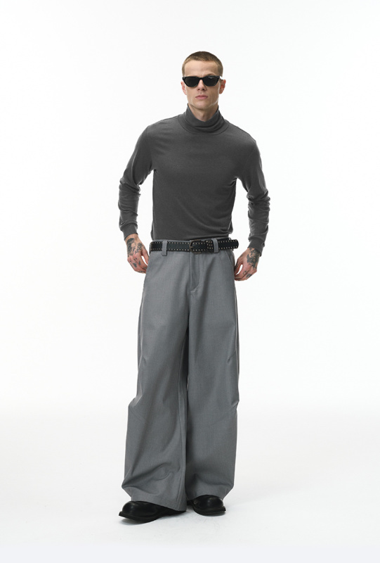 Comfort Core Wool Blend Turtleneck