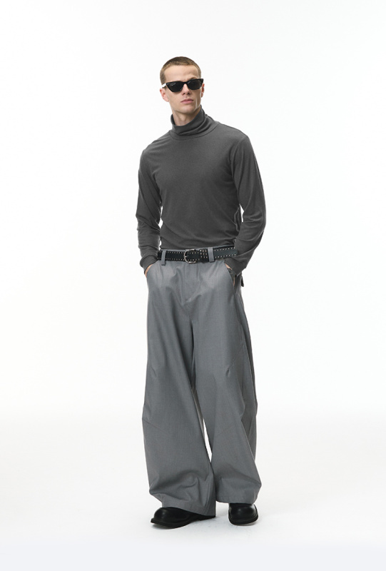 Comfort Core Wool Blend Turtleneck