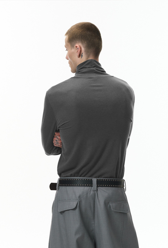 Comfort Core Wool Blend Turtleneck