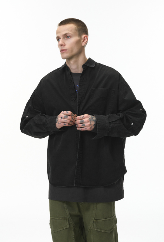 Tech System Washed Workwear Shirt