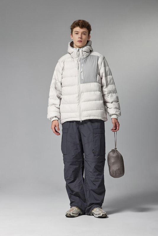 Puffer Ecosystem Packable Down Hooded Jacket