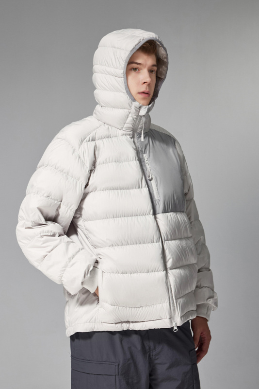 Puffer Ecosystem Packable Down Hooded Jacket