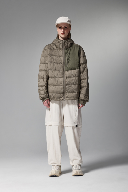 Puffer Ecosystem Packable Down Hooded Jacket