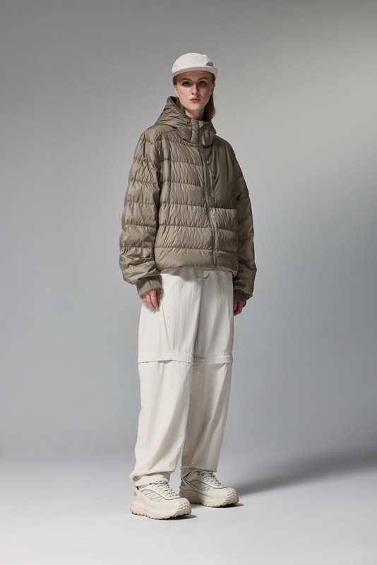 Puffer Ecosystem Packable Down Hooded Jacket
