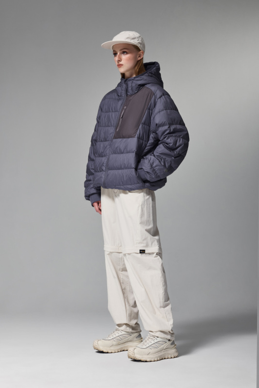 Puffer Ecosystem Packable Down Hooded Jacket