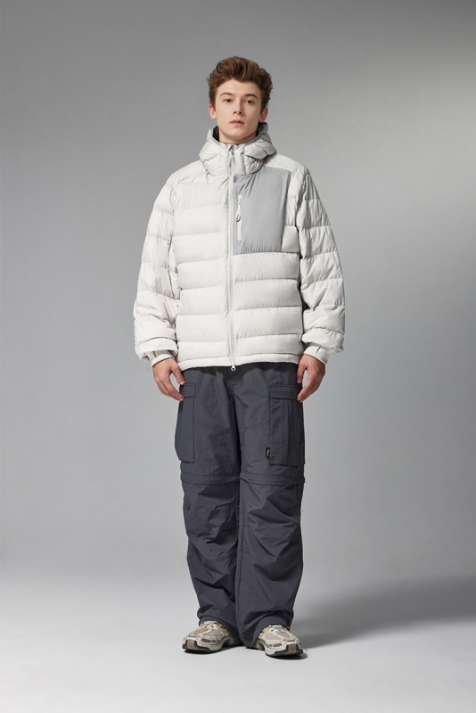 Puffer Ecosystem Packable Down Hooded Jacket