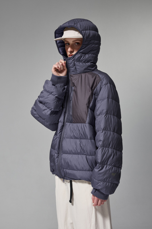 Puffer Ecosystem Packable Down Hooded Jacket