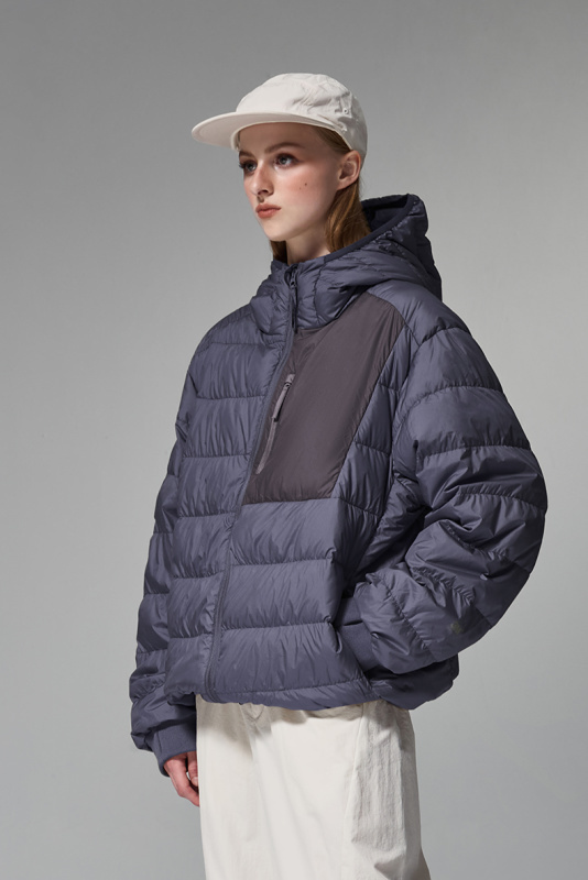 Puffer Ecosystem Packable Down Hooded Jacket