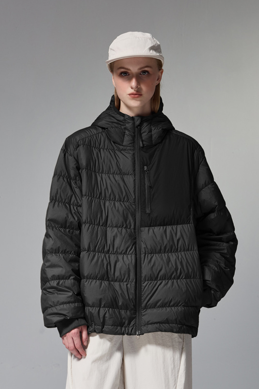 Puffer Ecosystem Packable Down Hooded Jacket