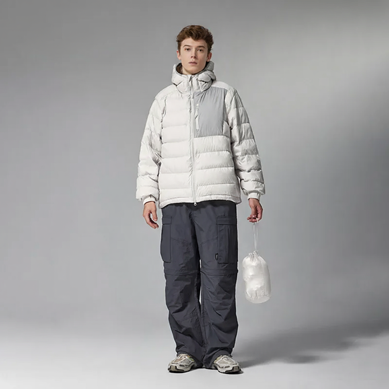 Puffer Ecosystem Packable Down Hooded Jacket
