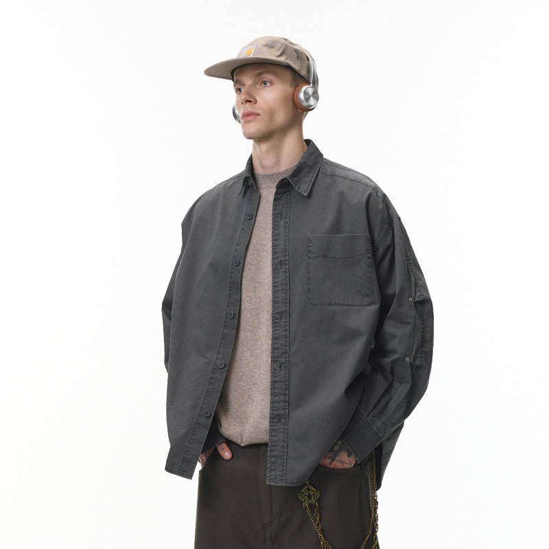 Tech System Washed Workwear Shirt