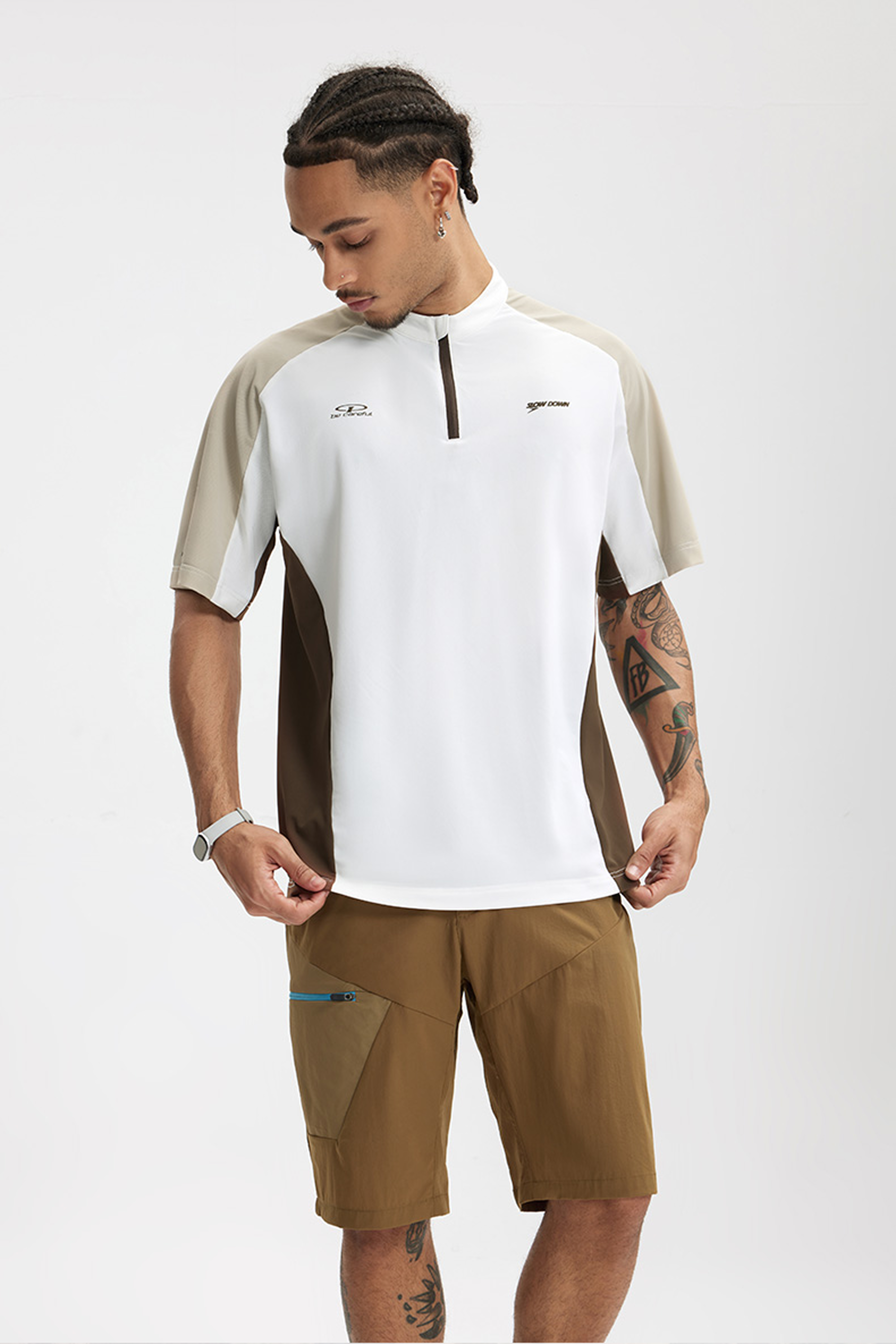 ORBIT Heavyweight Linen-Cotton Pocket Tee